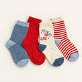Kids Assorted Crew Socks – Pack of 4
