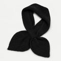 Black Knitted Kids Scarf