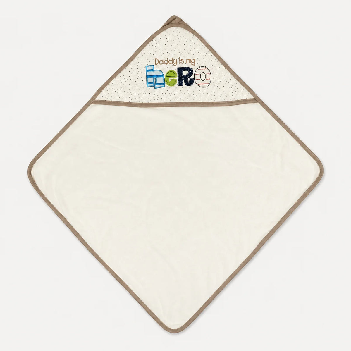 Off-White Daddy Hero Hooded Baby Towel
