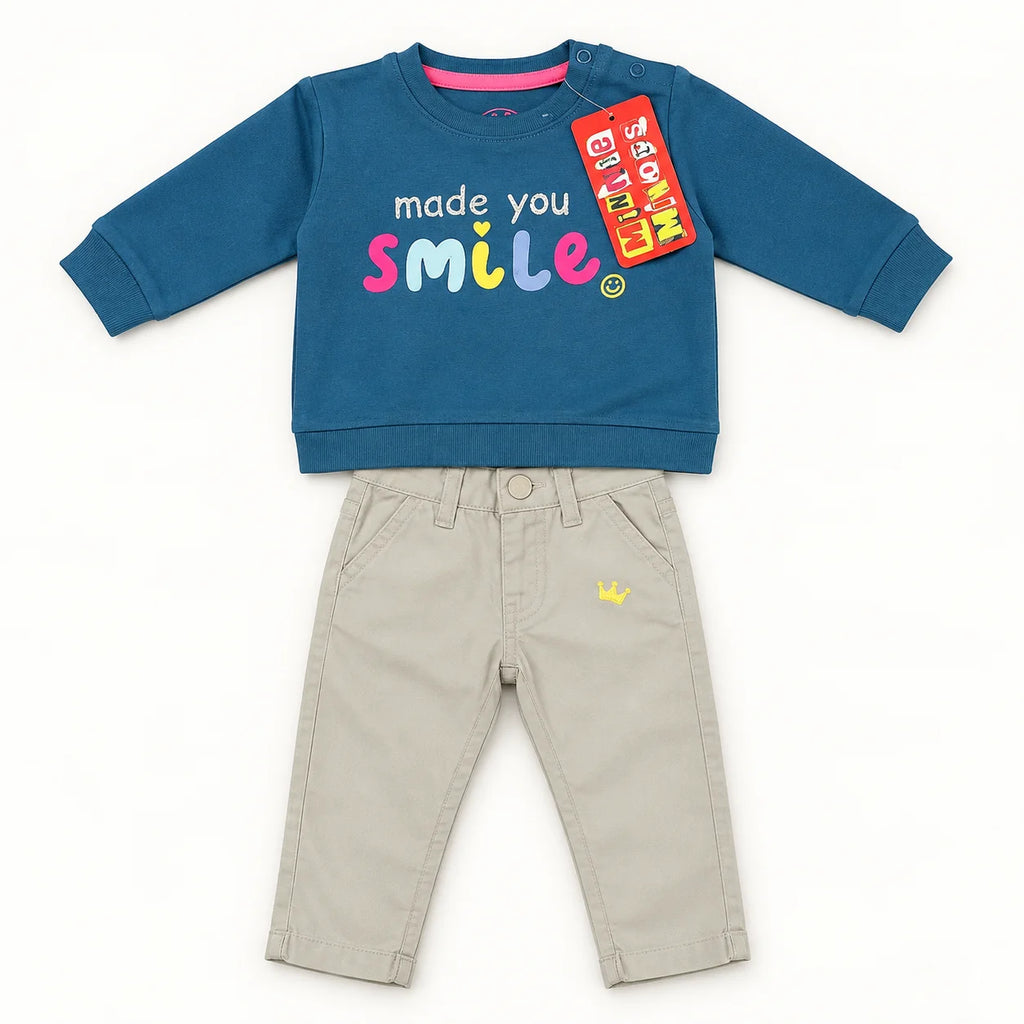 Minnie Minors Baby Tops & Pants 2-Set Bundle
