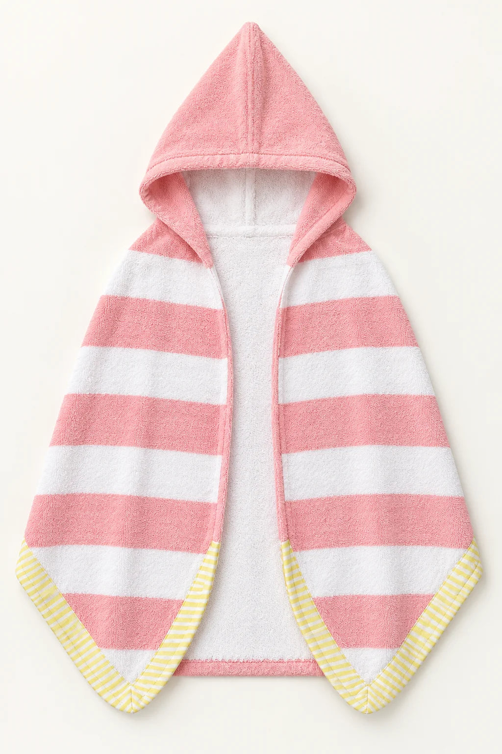 Pink Sunshine Hooded Bathrobe for Kids