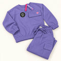Purple Cargo-Style Kids’ 2-Piece Tracksuit