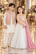 Customized Rose Ivory Sibling Matching Ensemble