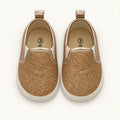 Minni Toes Gold Glitter Baby Slip-On Shoes
