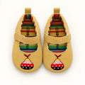 Minni Toes Yellow Embroidered Baby Shoes